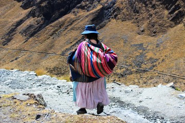 bolivian woman