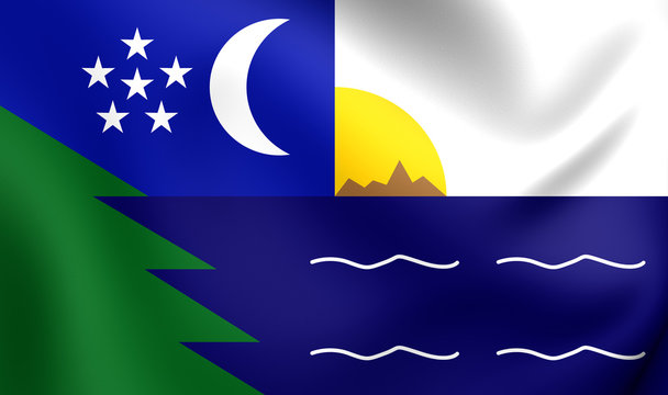 Flag of the Paita, Peru.