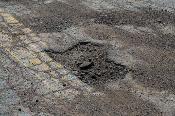 Pot Hole in Cape Breton Island