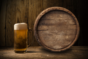 background of barrel