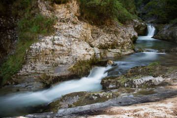 Wasserf&auml;lle in der Wei&szlig;bachschlucht