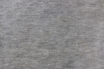 gray knitted fabric closeup