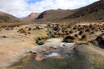 geyser in Bolivia