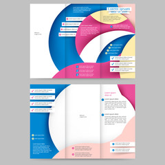 Abstract brochure template