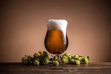 Foto op Plexiglas Bier Glas bier