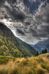 Naklejka premium Gleno dam,Italy