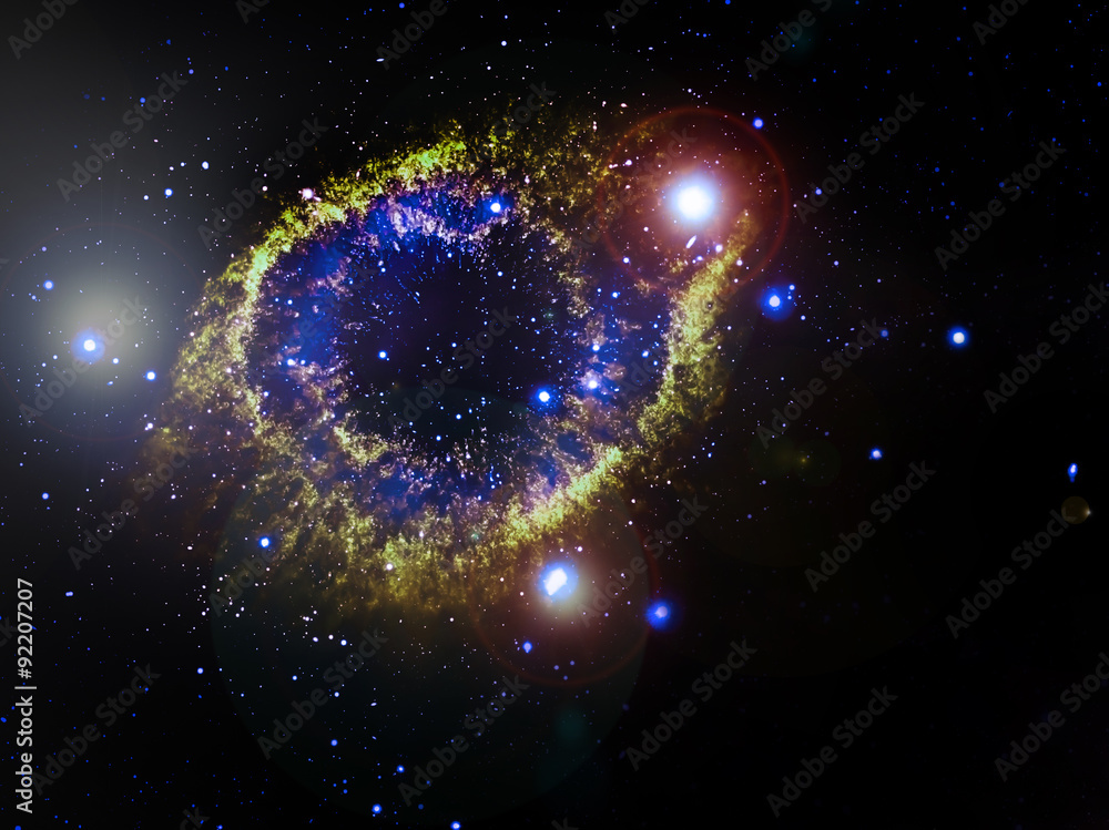 Canvas Prints planetary nebula space universe