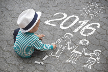 Kinderzeichnung - 2016