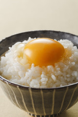 卵かけご飯　Raw Egg over Rice