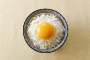 卵かけご飯　Raw Egg over Rice