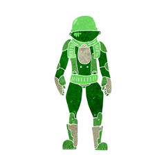 cartoon astronaut © lineartestpilot
