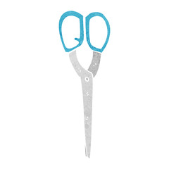 cartoon scissors