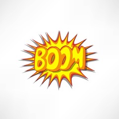 Comic book explosion