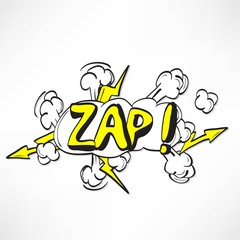 Comic book explosion