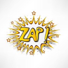 Comic book explosion