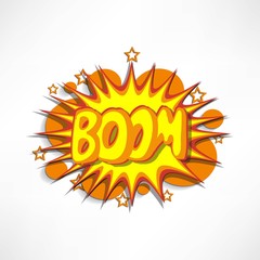 Comic book explosion