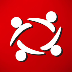 Obraz premium Business icon. Handshake