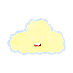 cartoon cloud symbol