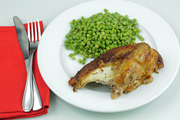 poulet et petits pois 26092015
