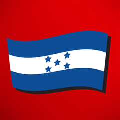 Honduran flag icon
