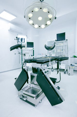 operating room with modern equipment