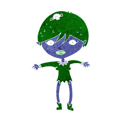 cartoon vampire girl