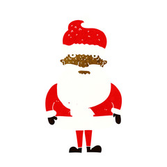 cartoon santa claus