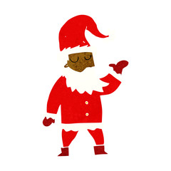 cartoon santa claus