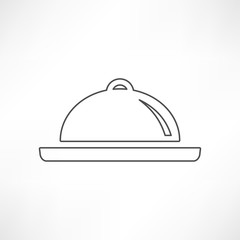 hat chef and kitchen