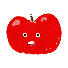 cartoon apple