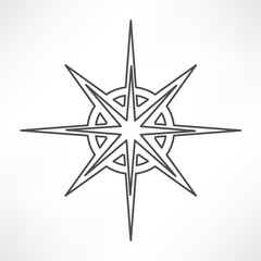 Fototapeta premium Compass Icon