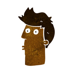 cartoon surprised man