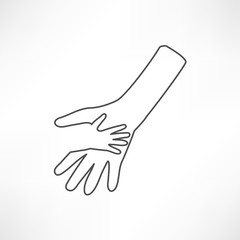 Business icon. Handshake