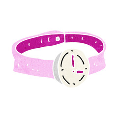 cartoon wrist watch