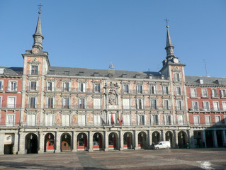 Fototapeta premium Plaza Mayor, one of the main landmarks in Madrid
