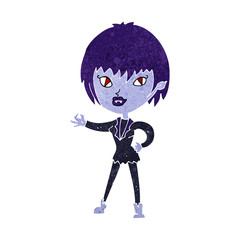 cartoon vampire girl