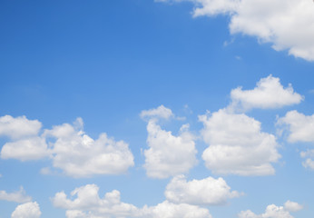 Fototapeta na wymiar Sky background (42) - Blue sky background and clouds