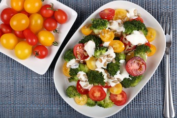 Colorful salad.