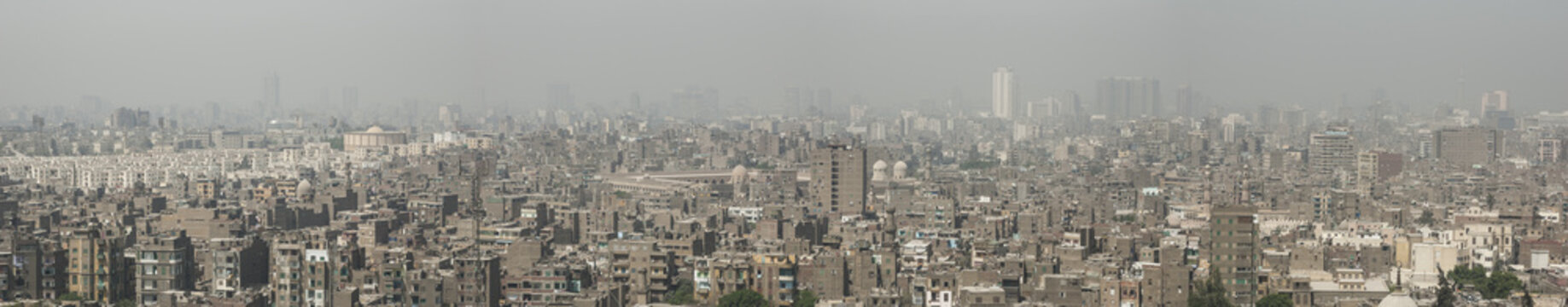 Veduta panoramica della città del Cairo in Egitto
