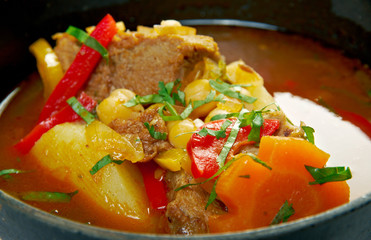 Bozbash -mutton soup