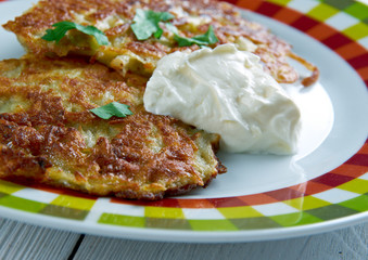 Potato pancake  latkes