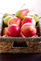Apples and pears