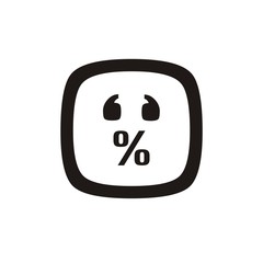 Upset emoticon,smail