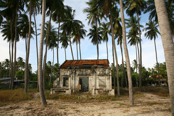 Abandoned building in Vietnam