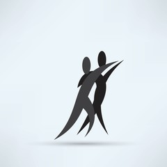 Fototapeta premium dance icon