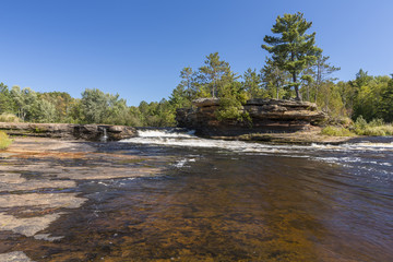 Obraz premium Big Spring Falls On The Kettle River