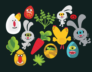 Easter characters for your design.