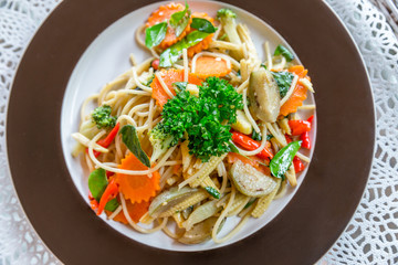 Spaghetti with Vegetables