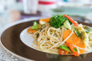 Spaghetti with Vegetables