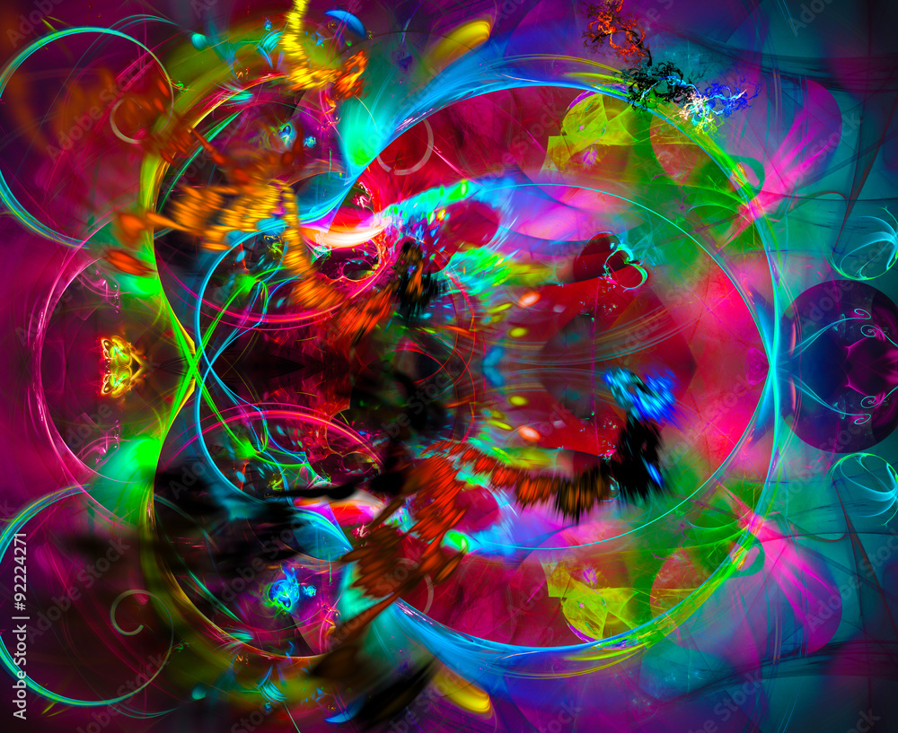 Poster modern abstract background design with space for your text.